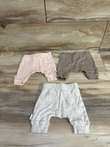 Gerber 3pk Pants Tan sz Newborn