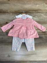 NEW Just One You 3pc Bodysuit + Pants + Cardigan Set White sz 3m - Me n Mommy To Be