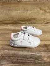 Polo Ralph Lauren Heritage Court II Ez Crib Sneakers White sz 4c