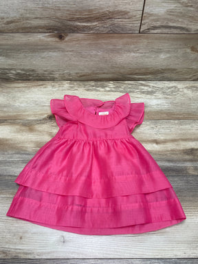 Cat & Jack Flutter Sleeve Dress Pink sz 6-9m - Me n Mommy To Be