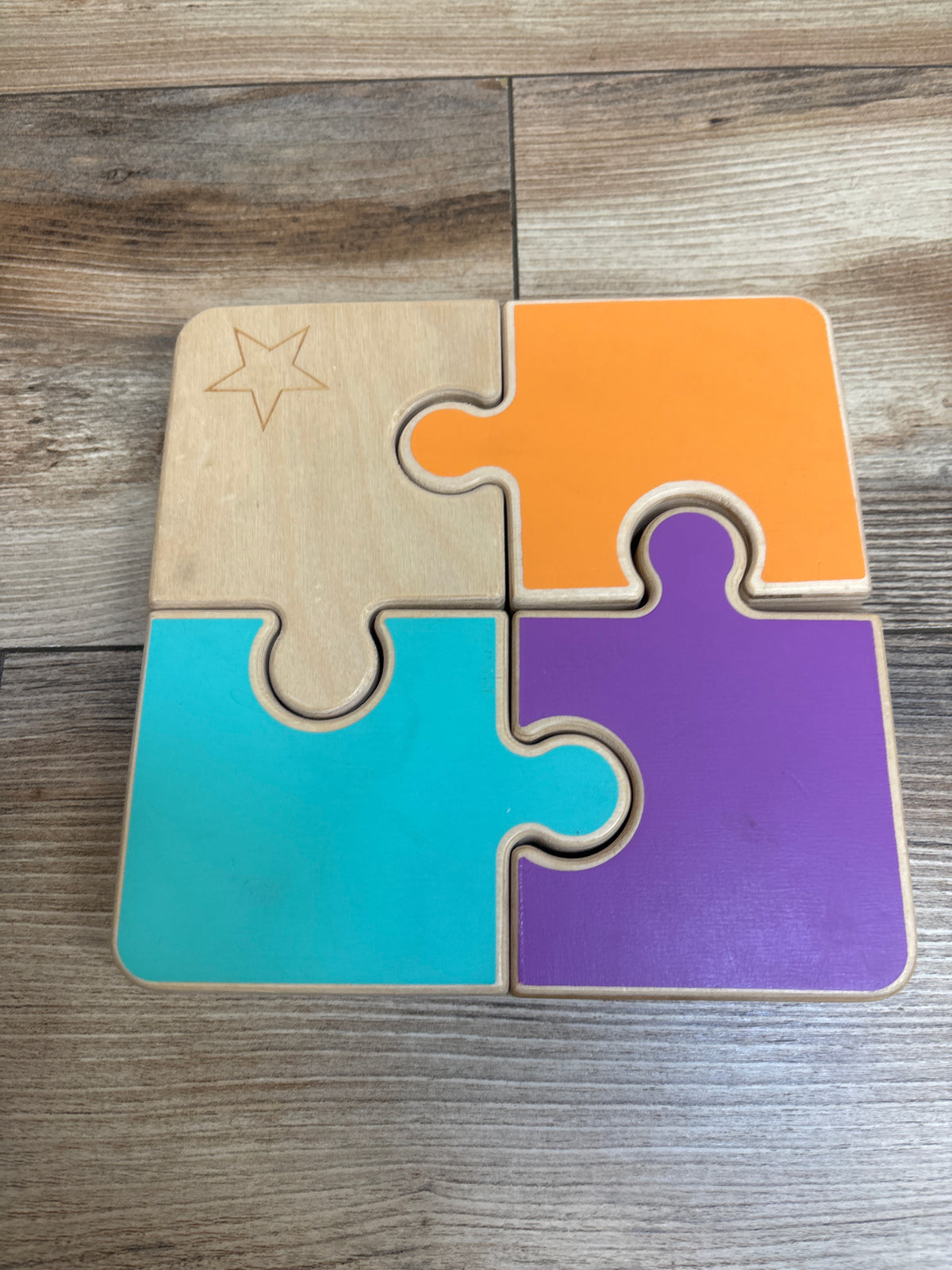 Lovevery Chunky Wooden Jigsaw Puzzle