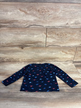 Craft + Flow Dinosaur Print Shirt Navy sz 2T