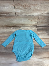 Primary Long Sleeve Bodysuit Teal 18-24m
