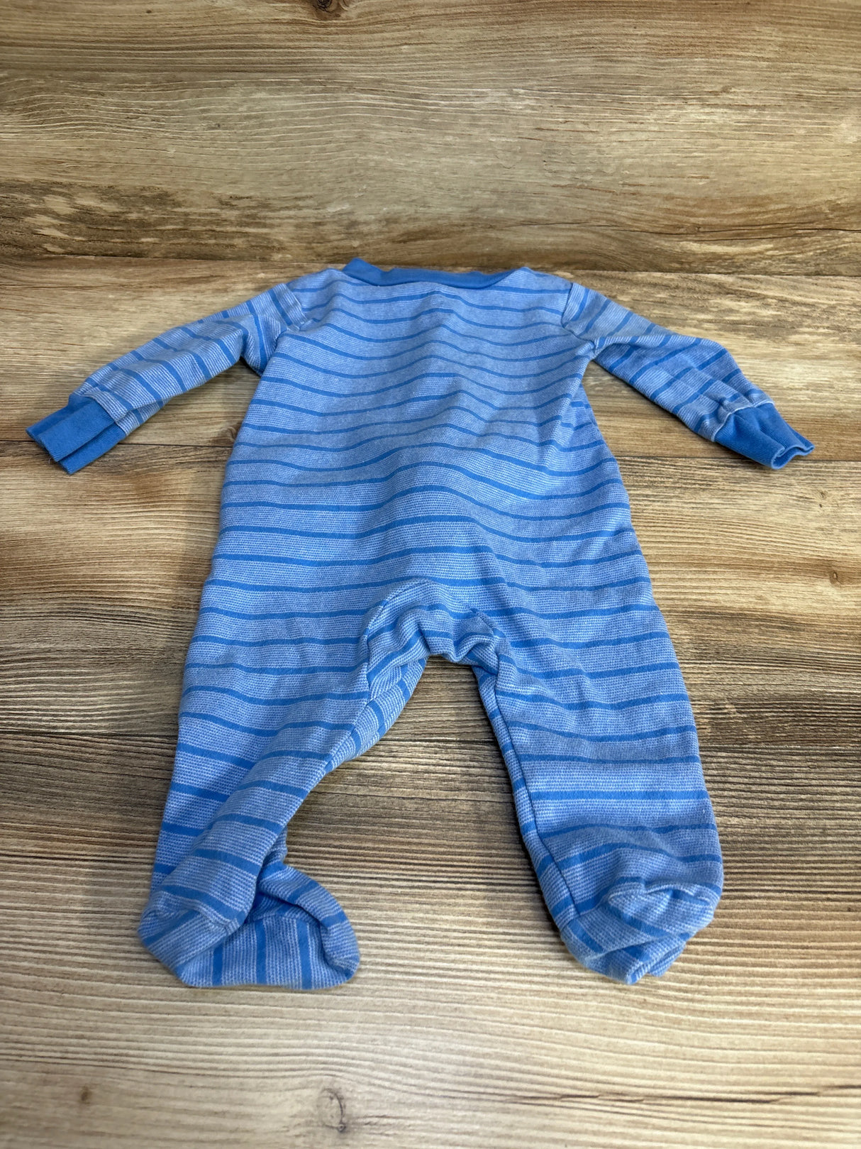 Just One You Striped Sleeper Blue sz 6m - Me n Mommy To Be