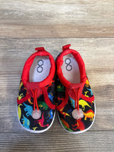 Barefoot Swim Shoes Dinosaur Print sz 6/7c
