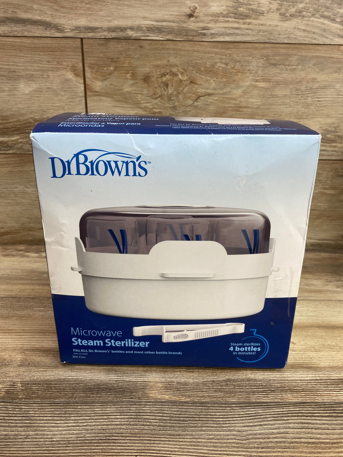 NEW Dr. Brown's Microwave Steam Sterilizer