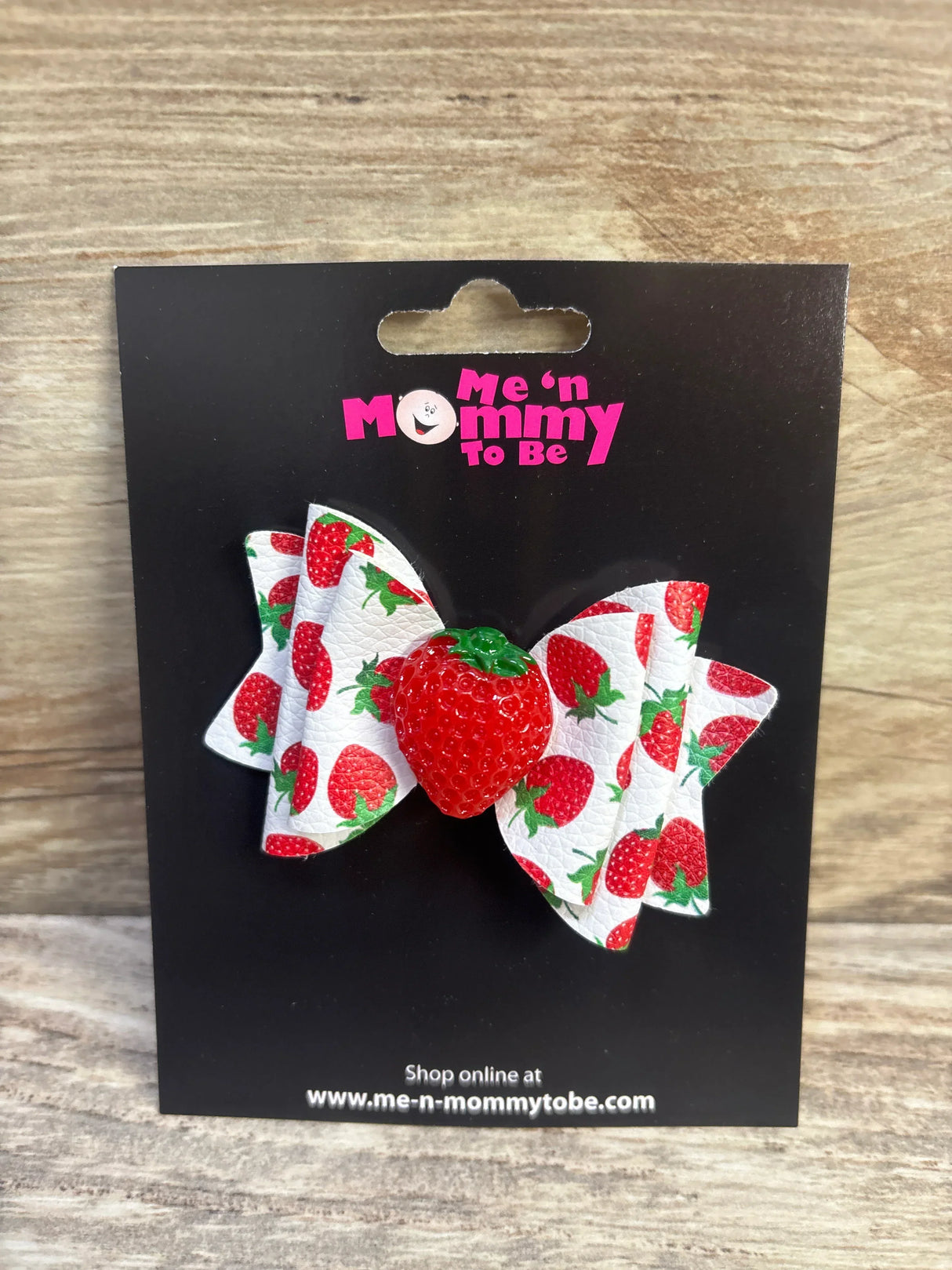 NEW Triple Layer Strawberry Applique Hair Bows