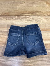 Okie Dokie Drawstring Jean Shorts Blue sz 12m