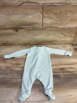 Wonder Nation Striped Modal Sleeper Blue sz 0-3m