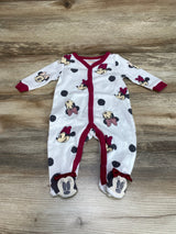 Disney Baby Minnie Mouse Sleeper White sz 0-3m