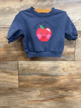 Old Navy Cute To The Core Sweatshirt Blue sz 0-3m