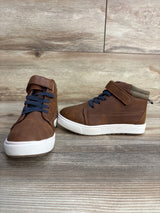 NWOT Wonder Nation Casual High-Top Sneakers, Brown sz 10c