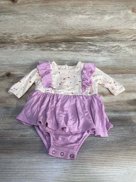 Dot Dot Baby Ruffle Bodysuit Dress sz 0-3m - Me n Mommy To Be