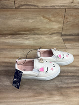 NEW Bocca Slip On Unicorn Sneakers White sz 8c