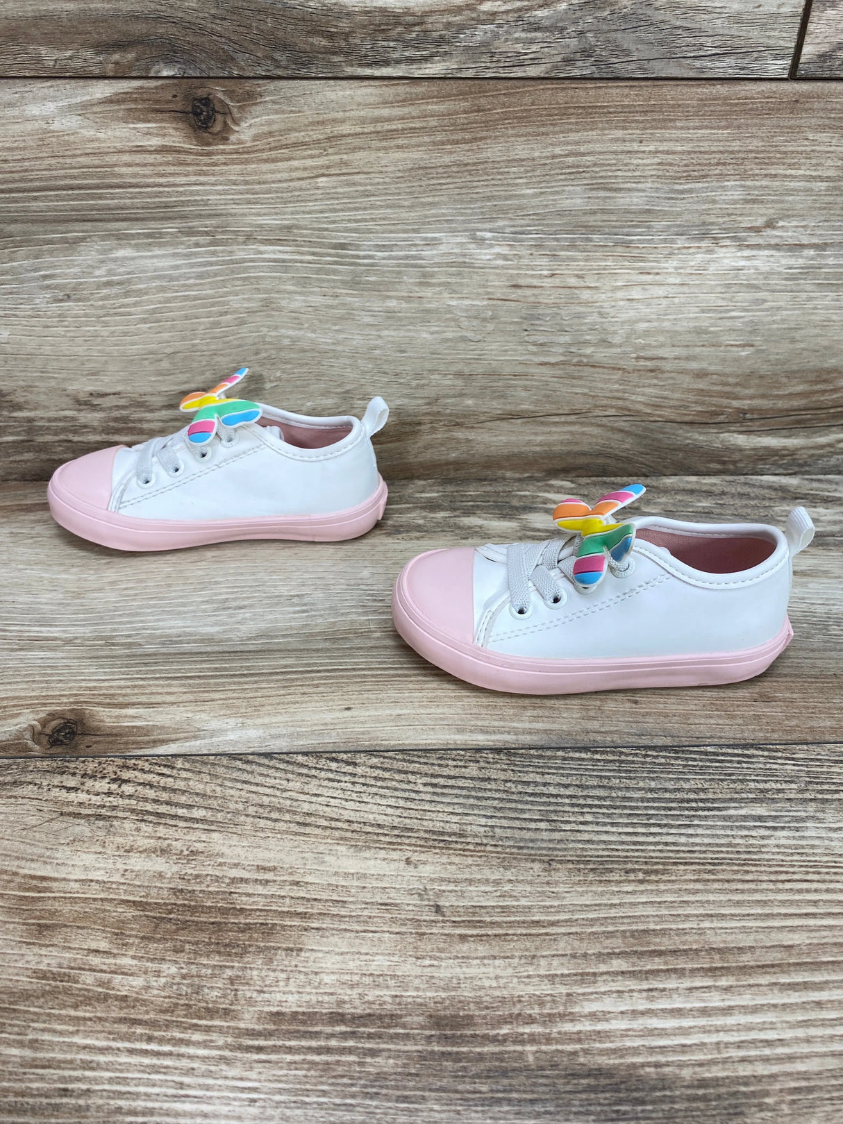 Old Navy Rainbow Butterfly Slip-On Sneakers