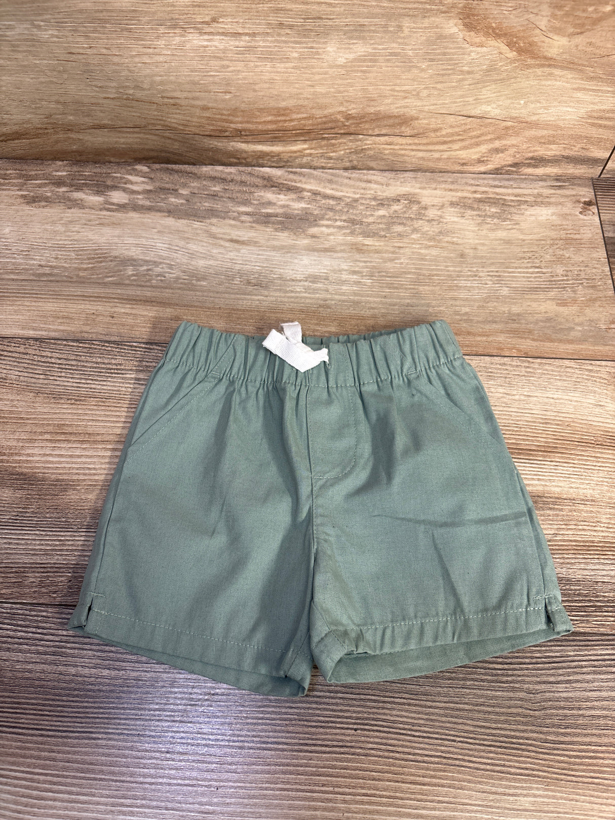 Just One You Drawstring Shorts Green sz 12m