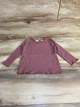 Zara Ribbed Long Sleeve Shirt sz 2-3T