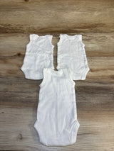 Carter's Tank Bodysuits 3pk White sz Preemie