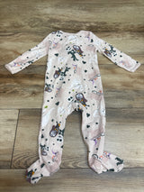 Disney Baby The Nightmare Before Christmas Sleeper Pink sz 6/9m