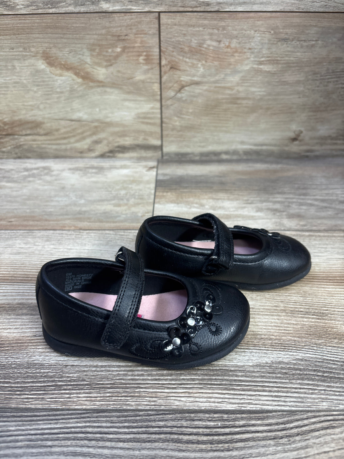 Rachel Shoes Honesty Mary Jane Flats Black sz 6c
