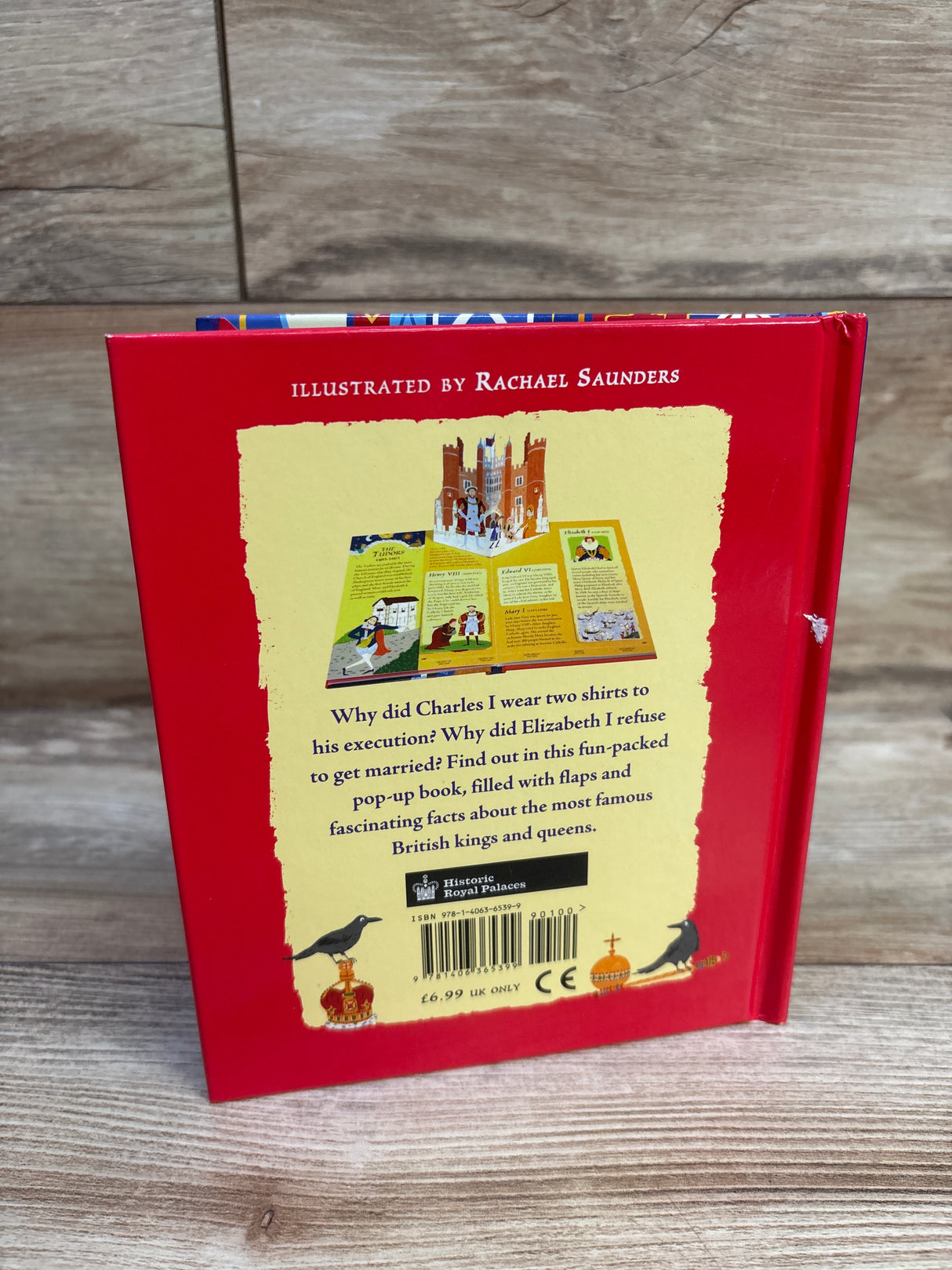 Pop Up Kings & Queens Hardcover Book
