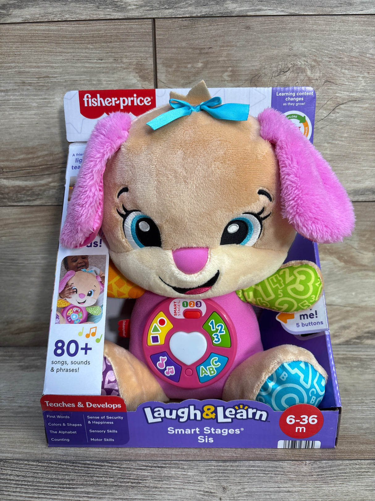 NEW Fisher Price Laugh & Learn Smart Stages Sis