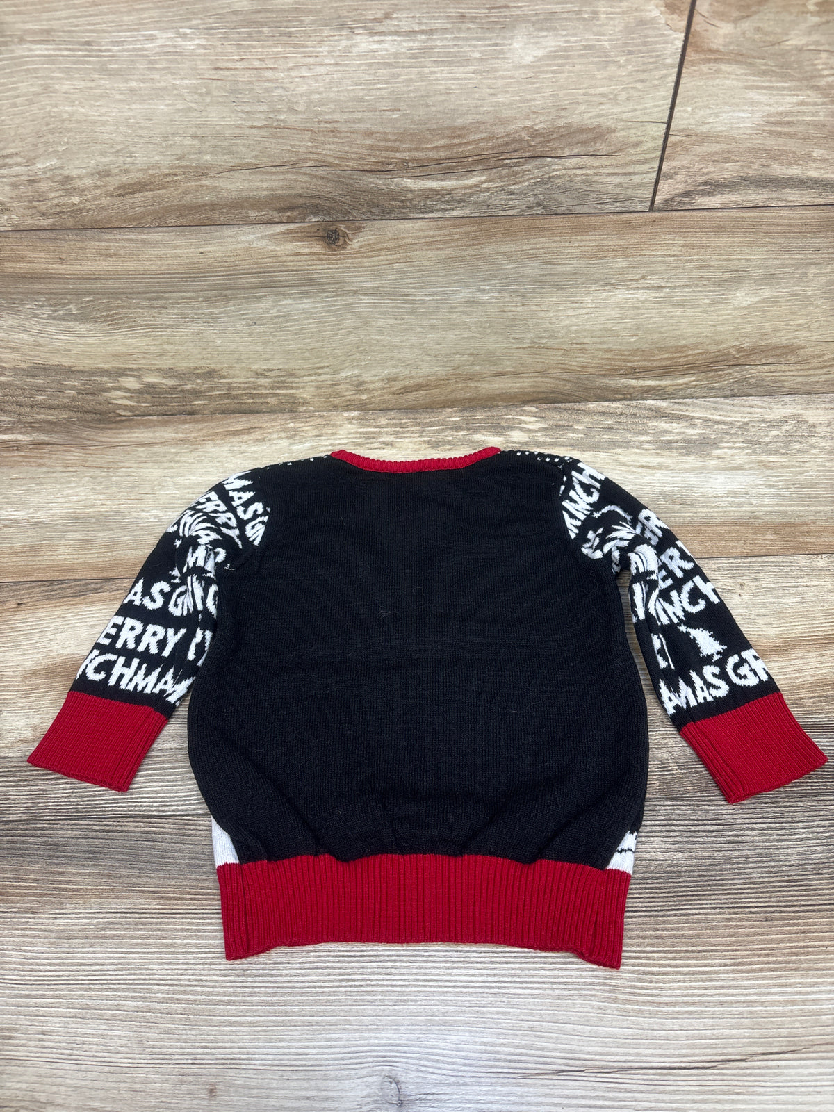 The Grinch Knit Sweater Black sz 2T