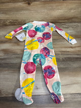 NEW Burt's Bees Outer Space Sleeper Pink sz 6/9m