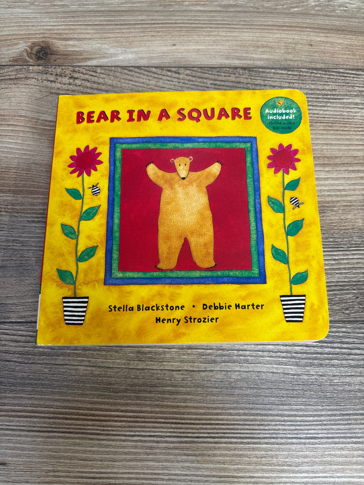 Barefoot Books Bear in a Square Board Book