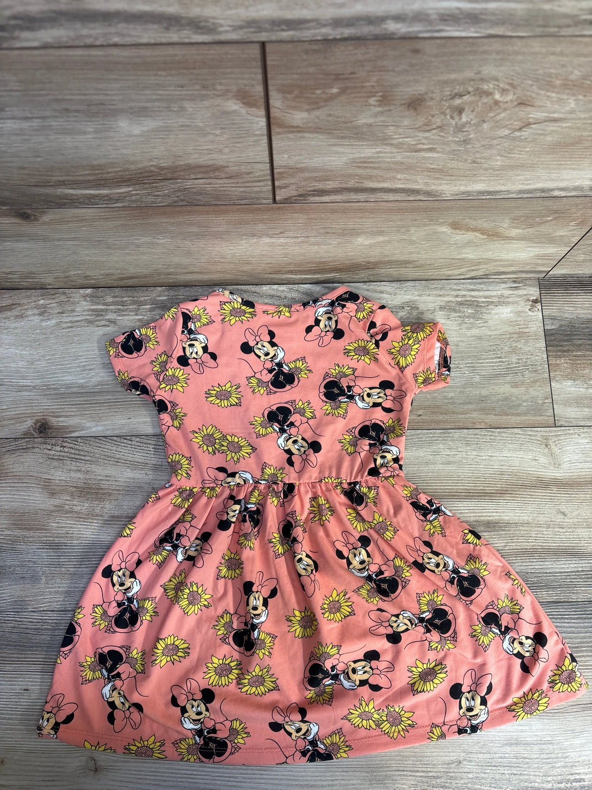 Disney Minnie Mouse Floral Dress Orange sz 3T - Me n Mommy To Be