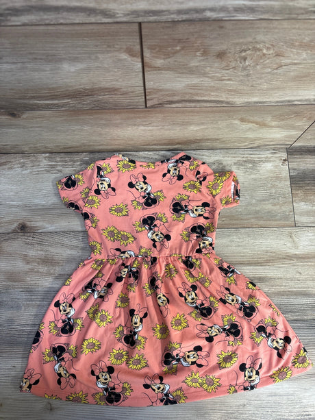 Disney Minnie Mouse Floral Dress Orange sz 3T - Me n Mommy To Be