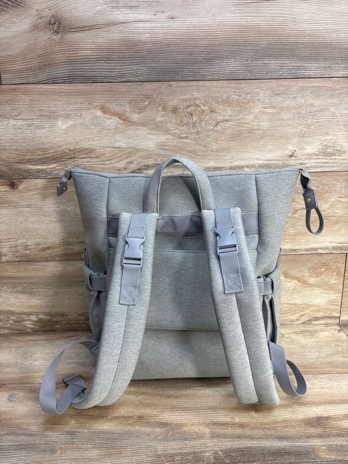 Cloud Island Boxy Diaper Bag Grey
