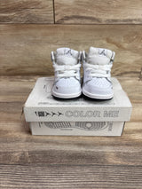 NEW Air Jordan 1 Mid TD 'Schematic' Sneakers sz 2c
