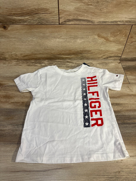 NEW Tommy Hilfiger Logo Shirt White sz 4T - Me n Mommy To Be