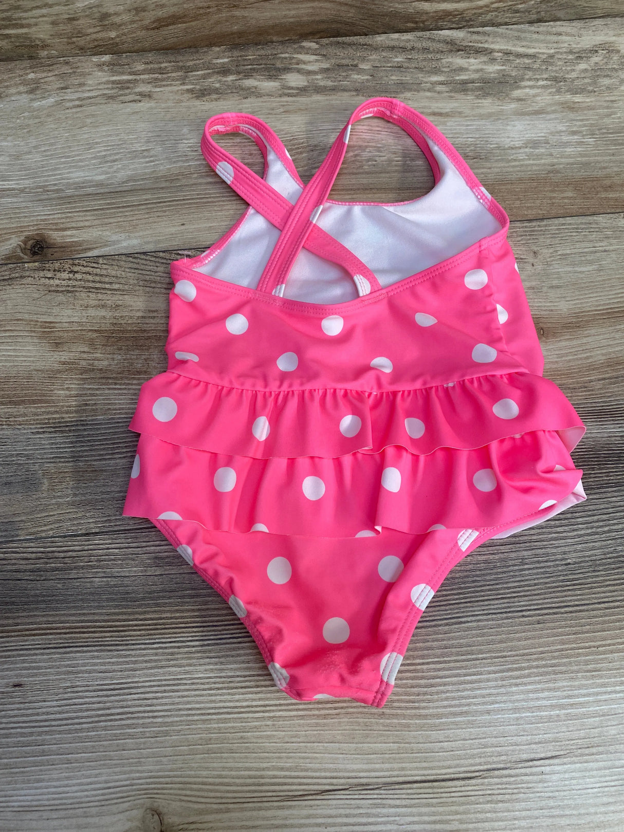 Carter's 1pc Polka Dot Swimsuit Pink sz 2T