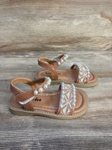 NWOT Sinkorrdee Pearl Sandals Beige sz 7c