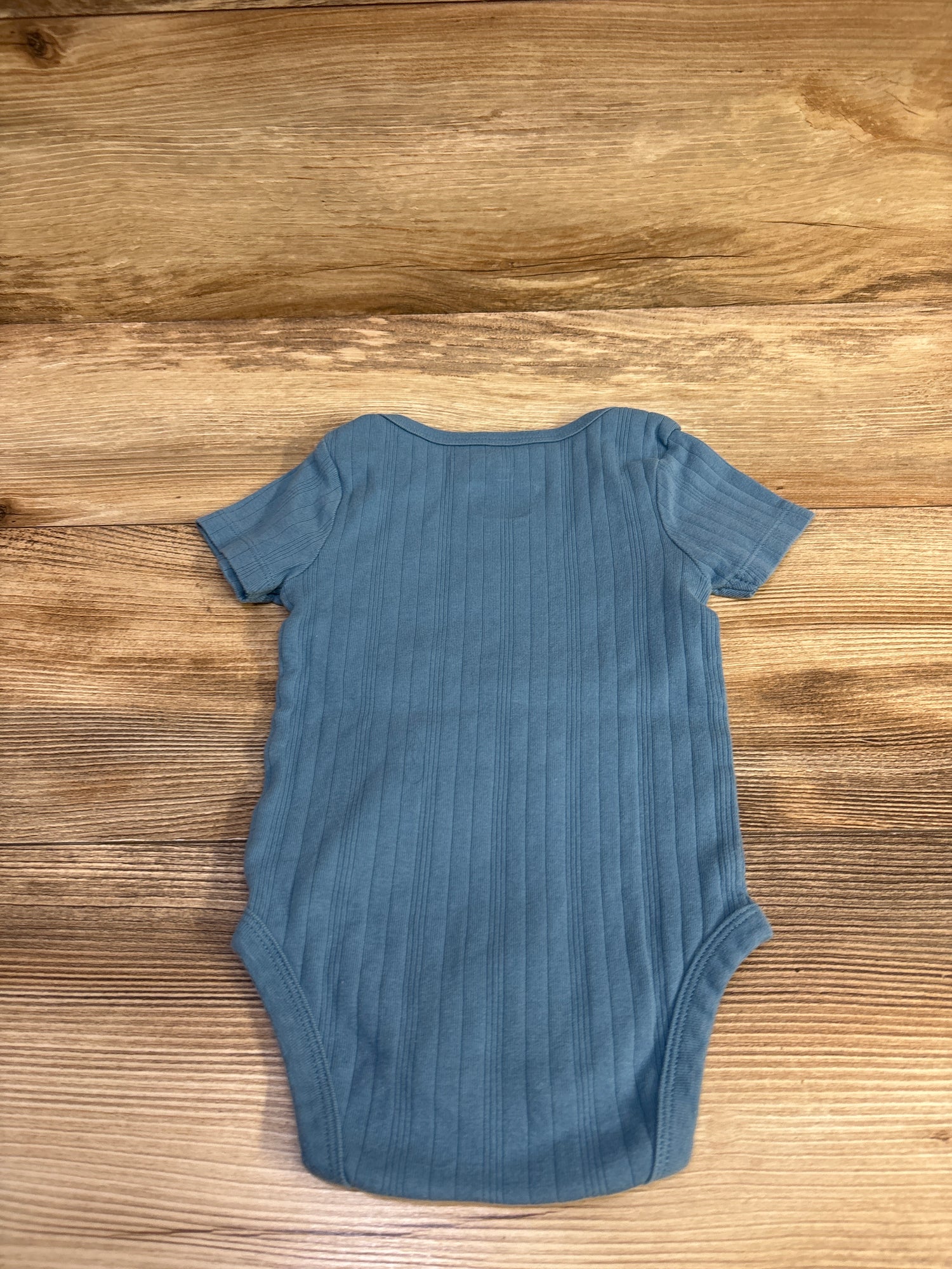 Cloud Island Ribbed Bodysuit Blue sz 12m