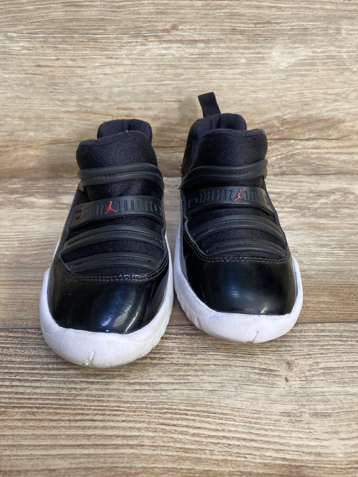 Air Jordan 11 Retro Little Flex TD 'Black' Sneakers sz 8c