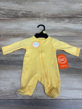 NEW Wonder Nation Ribbed Sleeper Yellow sz Preemie