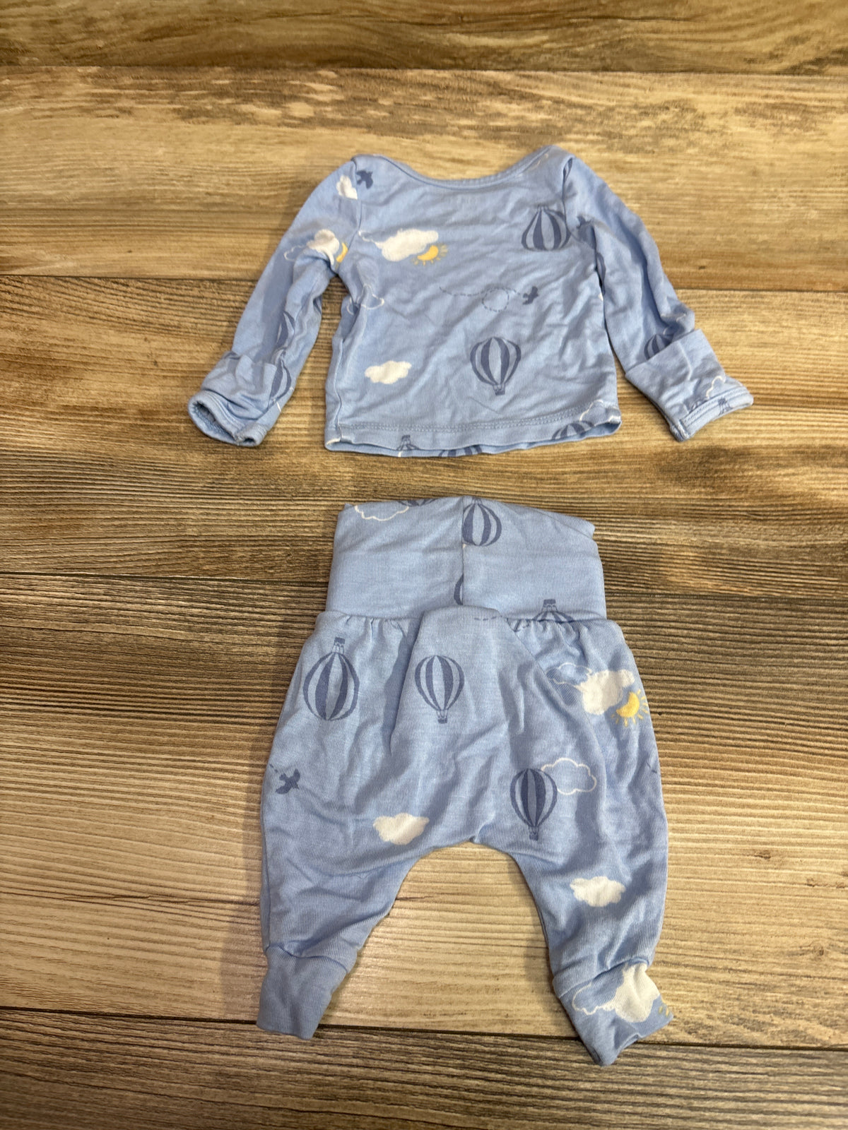 Child Of Mine 2pc Viscose Shirt & Pants Set Blue sz Preemie