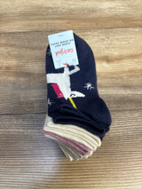 NEW Cat & Jack Super Soft No-Show Socks 6pk sz 3-10