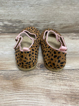 Cat & Jack Addy Ballet Flats Leopard Print Brown Sz 11c