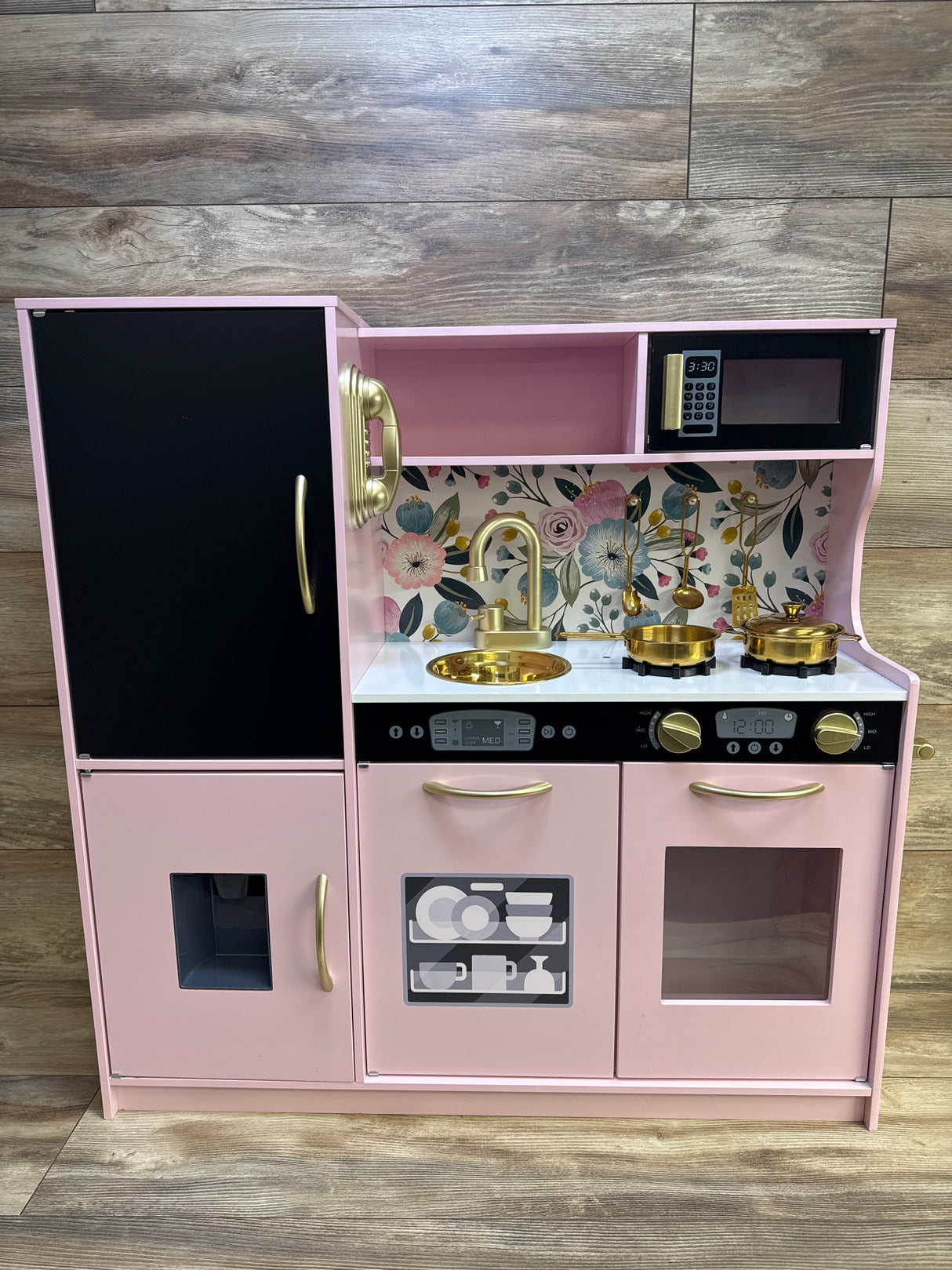 Best Choice Products Wooden Play Kitchen, Pink