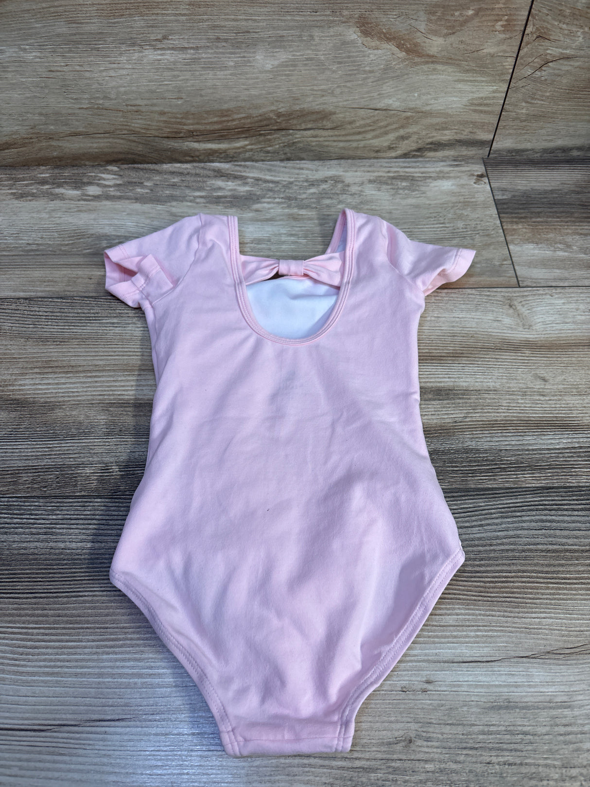Stelle Gymnastics Bowknot Leotard Pink sz 2/3T