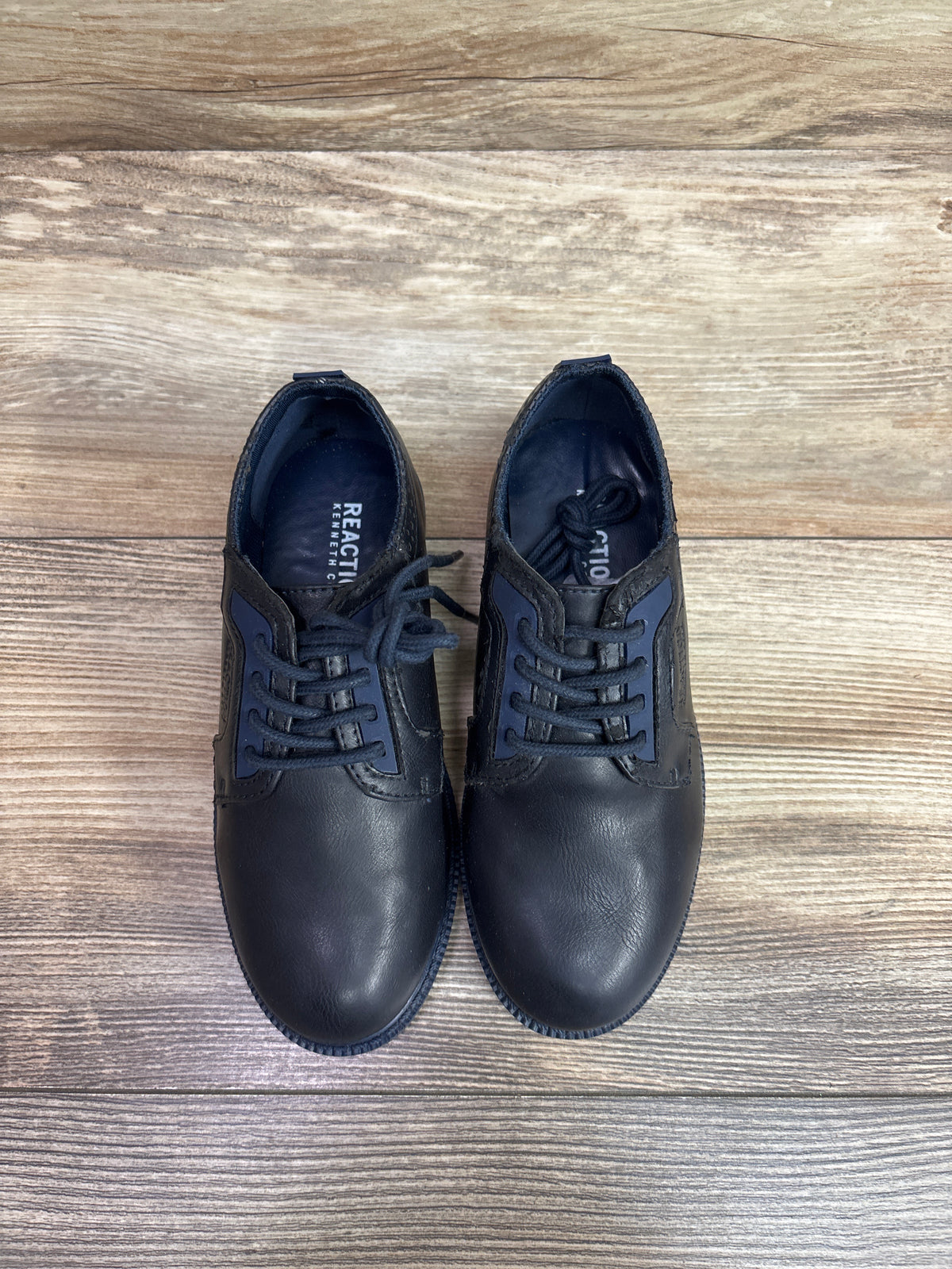 Reaction by Kenneth Cole Oxford Dress Shoes Navy sz 11/12c