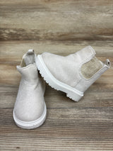 First Steps Chelsea Ankle Boots Ivory sz 3c