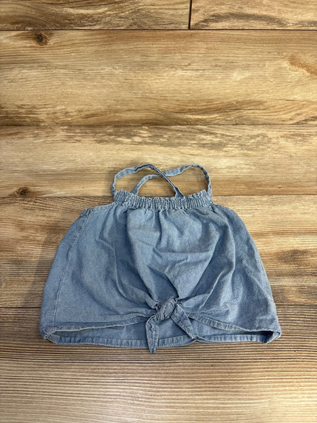 Carter's Chambray Top Blue sz 2T - Me n Mommy To Be
