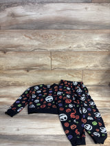 Disney Nightmare Before Christmas 2pc Sweatshirt Set Black sz 5T