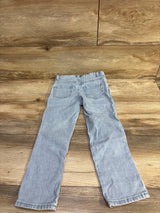 NEW Cat & Jack Embroidered Daisy Jeans Light Blue sz 5T