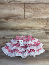 NEW C & V Girls Layered Skirt Pink sz 2T